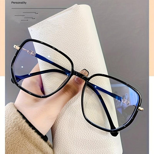 Star Sparkling Polygon Young Reading Glasses Comfortable Funky Glasses