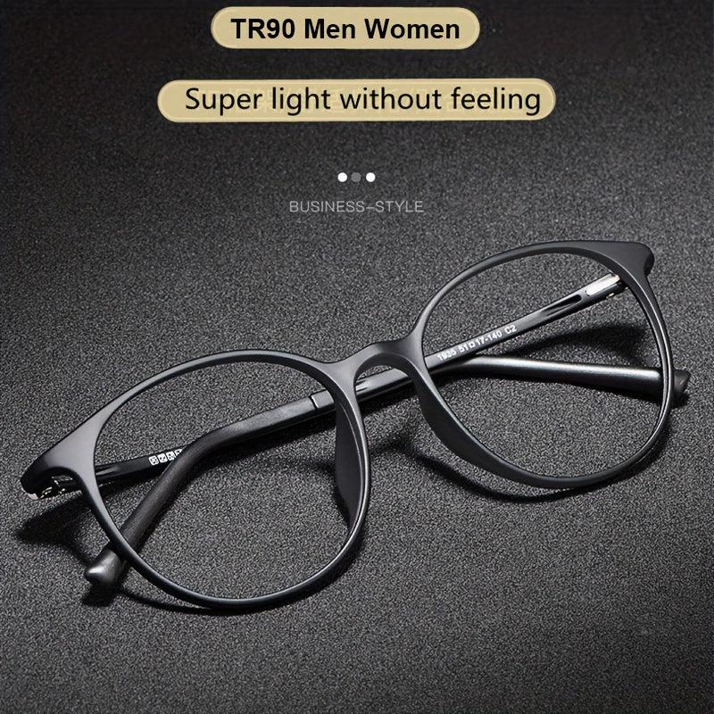 Spring Hinge Anti Light Reading Glasses HD Visual Computer Magnification