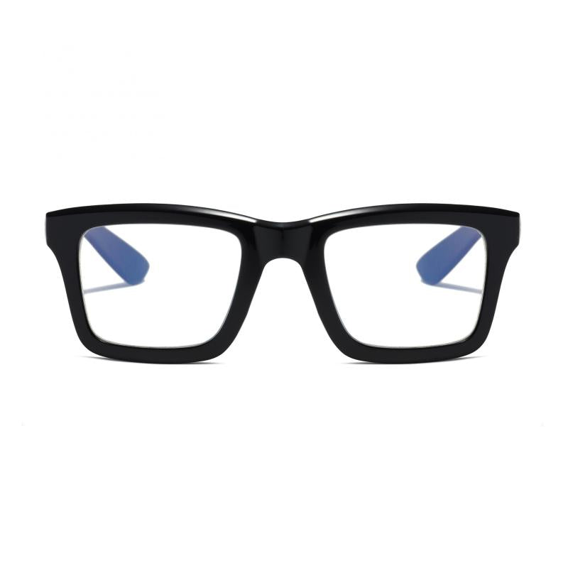 Opal Style Reading Glasses Light Blocking Spring Reader Clear Gray Tortoise