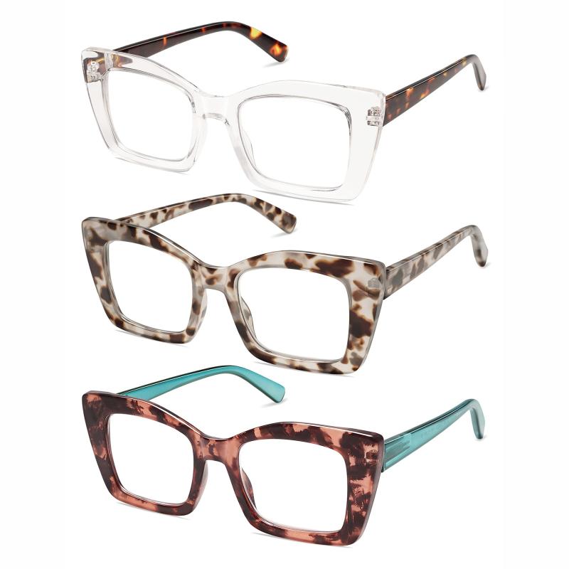 Retro Square Reading Glasses For Women