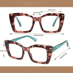 Retro Square Reading Glasses For Women
