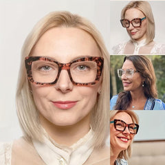Retro Square Reading Glasses For Women