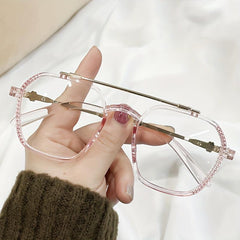 Transparent Anti Light Glasses Frame Men Women