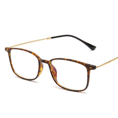 Metal Full Rim Frame Light Blocking Presbyopia Corrective Eyeglasses