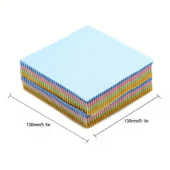 20pcs Colorful Microfiber Cleaning Cloths for Eyeglasses, Cameras, Laptops