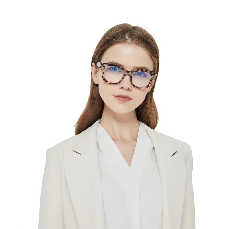 Full Frame Anti Light Reading Glasses Unisex Eye Fatigue Relief