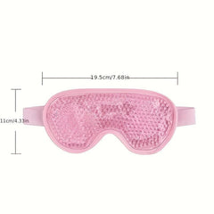 Reusable Gel Eye Mask Cold Compress for Puffiness & Headache Relief