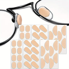 24 Pairs Soft Foam Nose Pads Non Slip Adhesive for Glasses Sunglasses Reading
