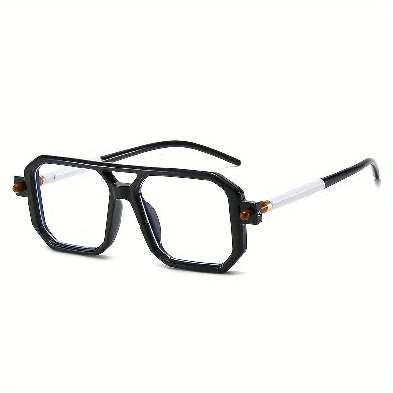 Vintage Square 70s Aviator Sunglasses Classic Frame