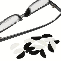 10 Pairs Eyes Silicone Nose Pads Adhesive Anti-drop Glasses Sunglasses Rests