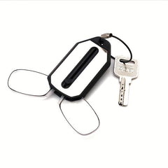 Keychain Nose Clip Glasses Mini Portable Magnifier 1.0-3.0 Diopter Men Women