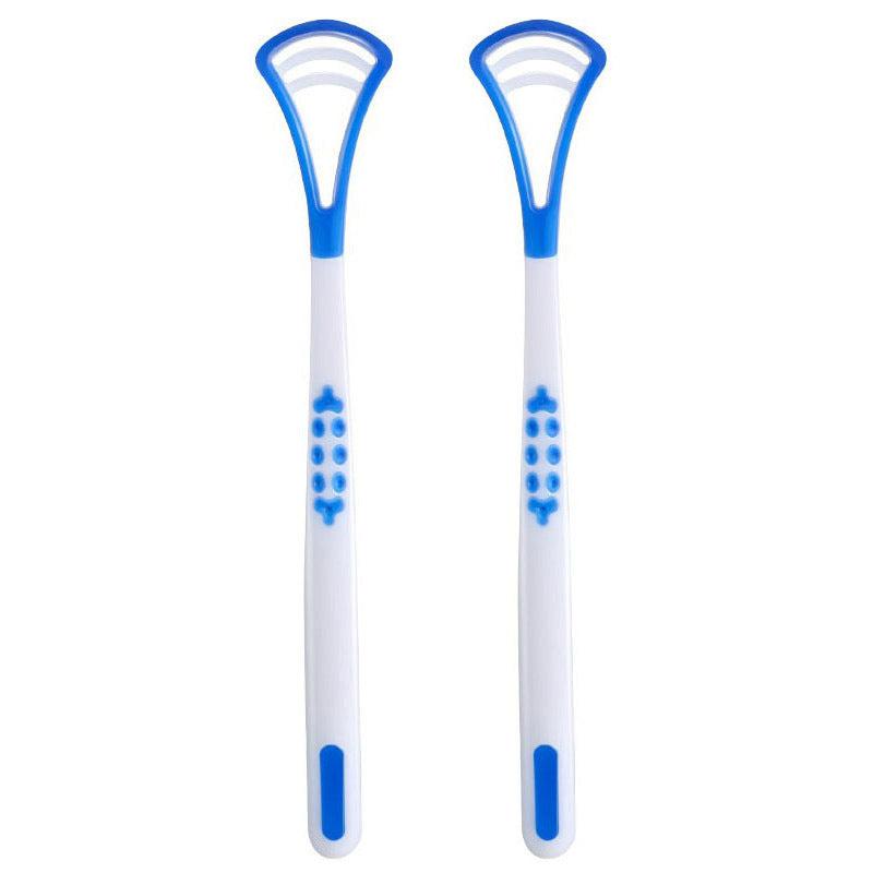 2pcs Tongue Scraper for Oral Care - Silicone Tongue Cleaners