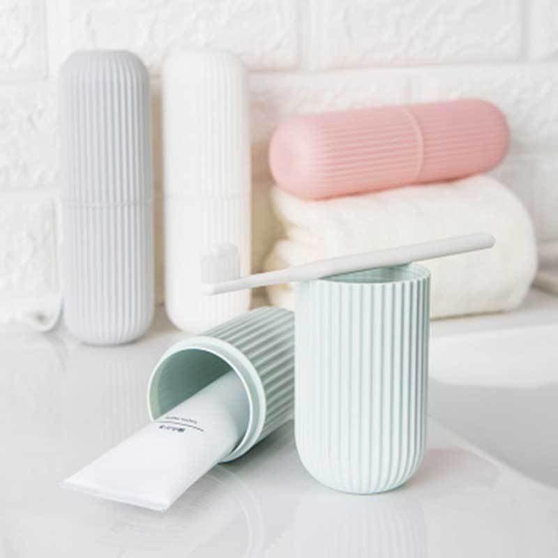 Portable Travel Toothbrush Storage Set