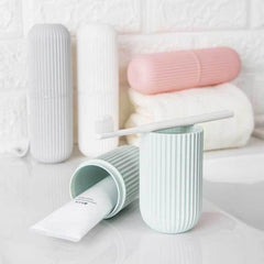 Portable Travel Toothbrush Storage Set