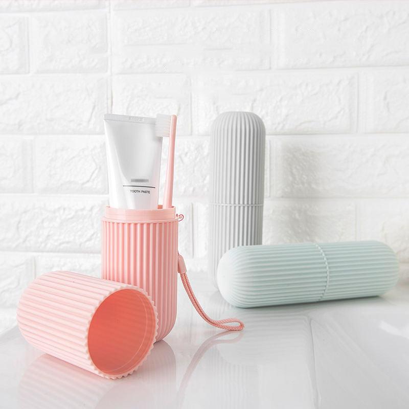 Portable Travel Toothbrush Storage Set