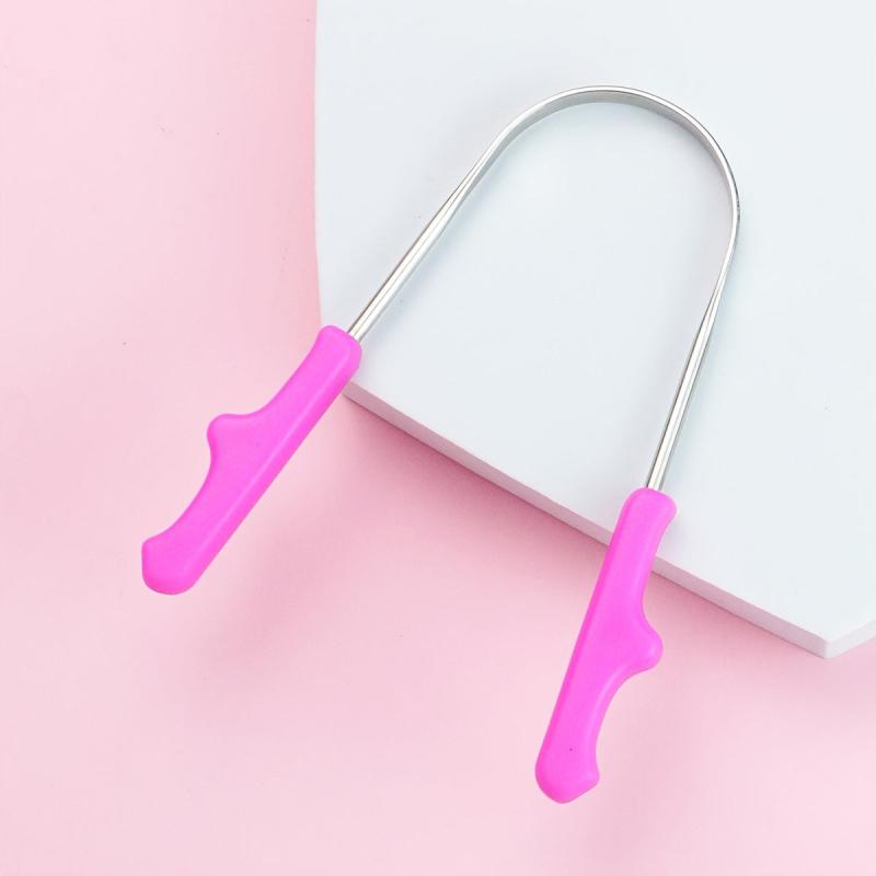 Stainless Steel Tongue Scraper for Bad Breath, Oral Care