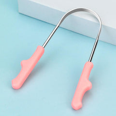 Stainless Steel Tongue Scraper for Bad Breath, Oral Care