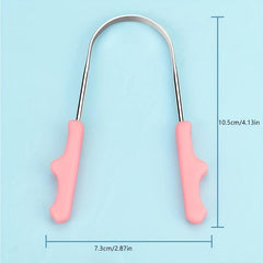 Stainless Steel Tongue Scraper for Bad Breath, Oral Care