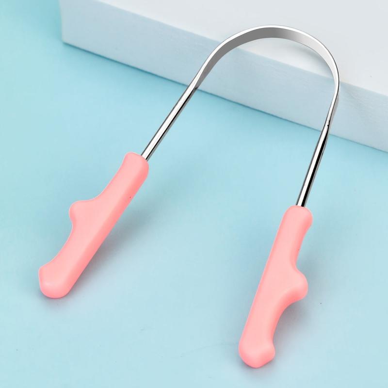 Stainless Steel Tongue Scraper for Bad Breath, Oral Care