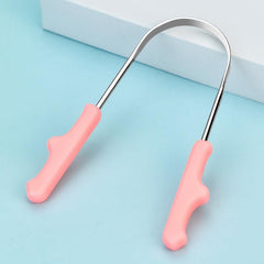 Stainless Steel Tongue Scraper for Bad Breath, Oral Care