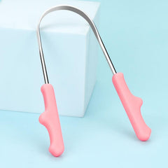 Stainless Steel Tongue Scraper for Bad Breath, Oral Care