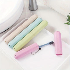 4pcs Portable Travel Toothbrush Storage Container Box