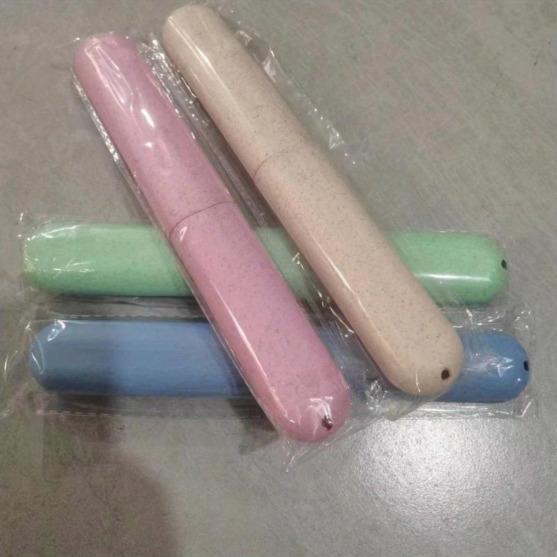 4pcs Portable Travel Toothbrush Storage Container Box