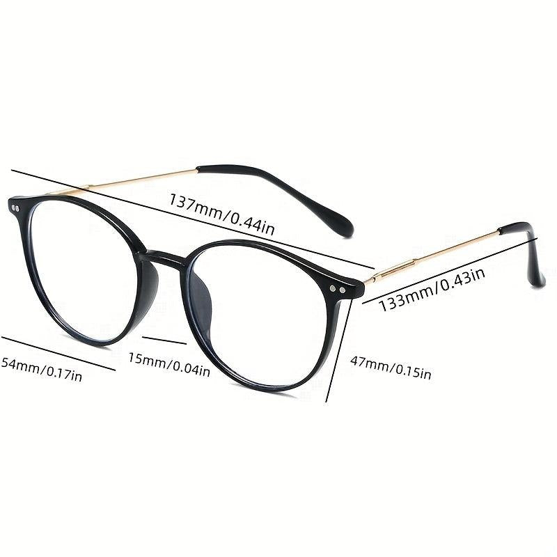 Vintage Style Women's Anti Light Glasses with Glasses Frame