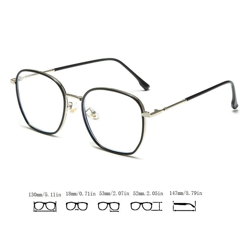 Light Blocking Eyeglasses Ultra Light Frame Clear Lenses Eyewear