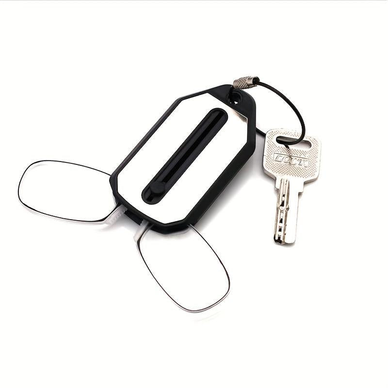 Legless Nose Clip Reading Glasses Portable Magnifier Diopter 1.0