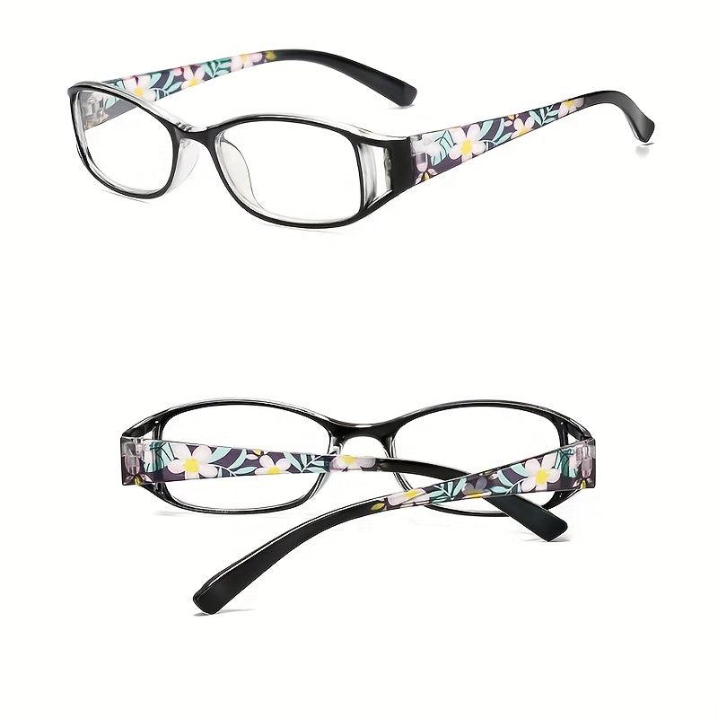 Stylish Retro Presbyopic Glasses with Light Blocking & Storage Bag