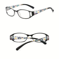 Stylish Retro Presbyopic Glasses with Light Blocking & Storage Bag