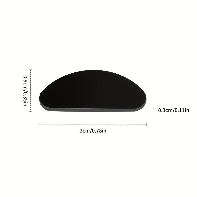 20 Pairs Clear Silicone Nose Pads for Glasses - Non-Slip Adhesive Lense