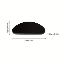 20 Pairs Clear Silicone Nose Pads for Glasses - Non-Slip Adhesive Lense