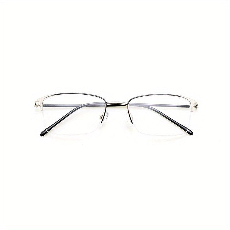 High-End Anti-Light Reading Glasses - Stainless Steel Construction