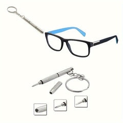 2pcs 3 in 1 Multifunctional Glasses Screwdriver Portable Repair Tool