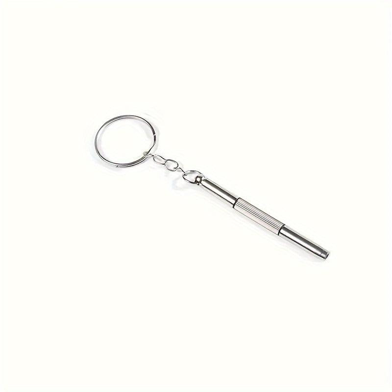 2pcs 3 in 1 Multifunctional Glasses Screwdriver Portable Repair Tool