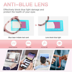 Light Blocking Square Computer Readers Reduce Glare
