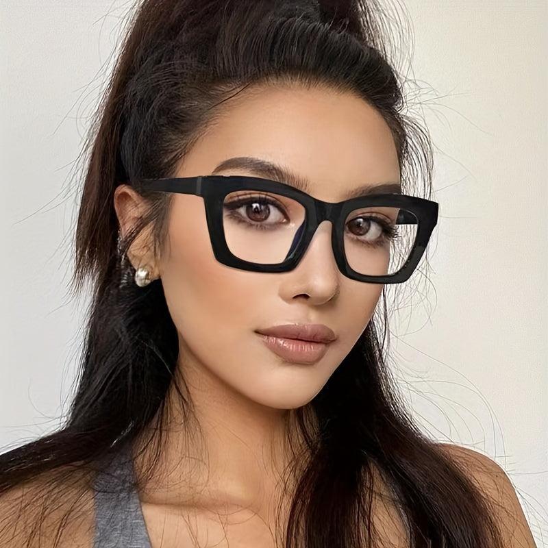 Oprah Style Reading Glasses Anti Blue Light Square Men