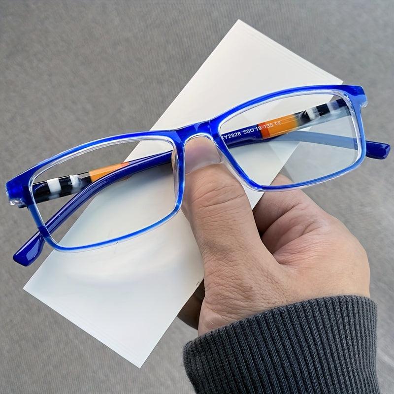 Y2K Style Blue Light Blocking Glasses Clear Lens Men Women