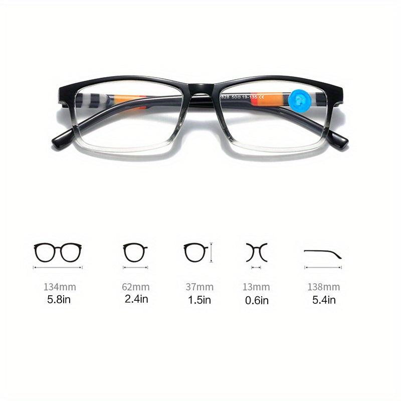 Y2K Style Blue Light Blocking Glasses Clear Lens Men Women