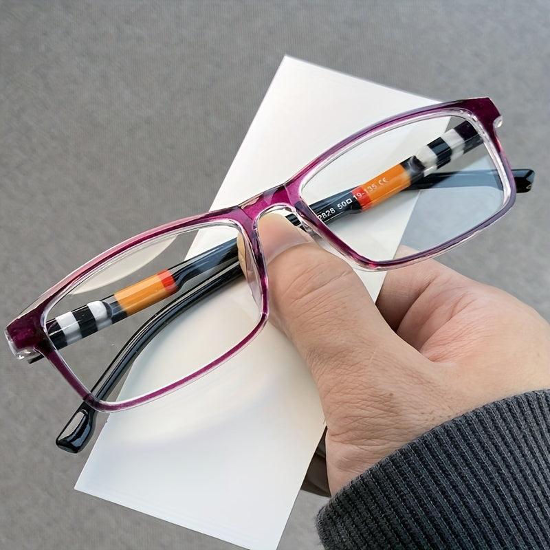 Y2K Style Blue Light Blocking Glasses Clear Lens Men Women