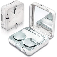 Lens Case Contacts Remover Kit with Mirror for Travel