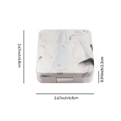 Lens Case Contacts Remover Kit with Mirror for Travel