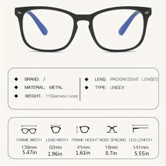 2 Pairs Light Blocking Glasses Men Women Anti Eye Fatigue Anti UV Glare