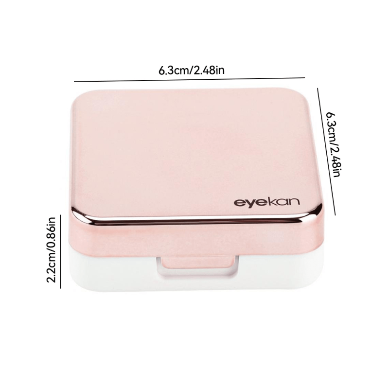 Lens Case Travel Box Set Solution Bottle Tweezers Stick