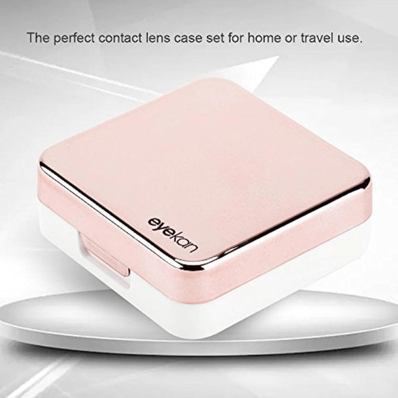 Lens Case Travel Box Set Solution Bottle Tweezers Stick