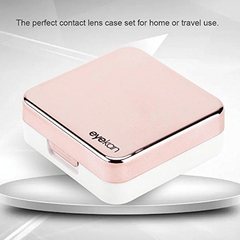 Lens Case Travel Box Set Solution Bottle Tweezers Stick