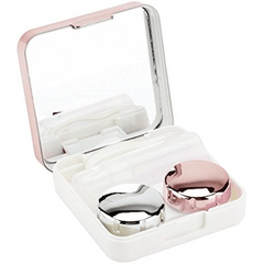 Lens Case Travel Box Set Solution Bottle Tweezers Stick
