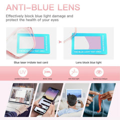 Women's Butterfly Frame Computer Readers Light Blocking Glasses